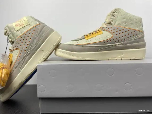 Cheap MAX x Union Jordan 2 Air DN3802-200 Rattan 0625